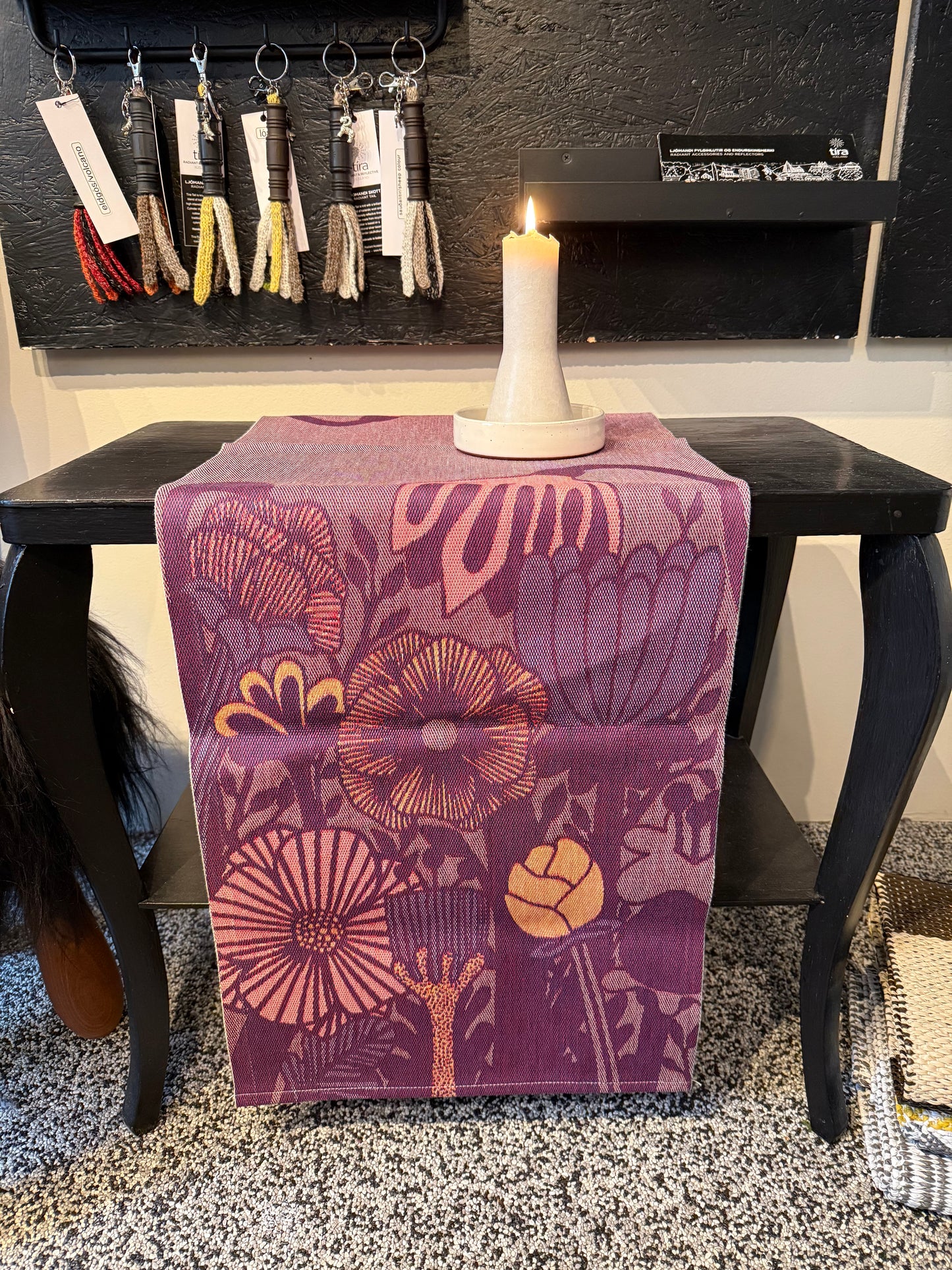 POWER PURPLE - löber 120 x 35cm