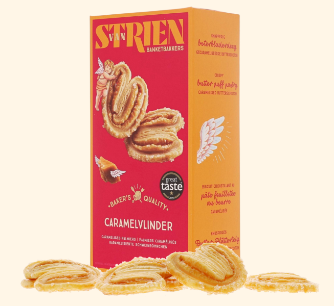 Karamellu smjörkex - Van strien