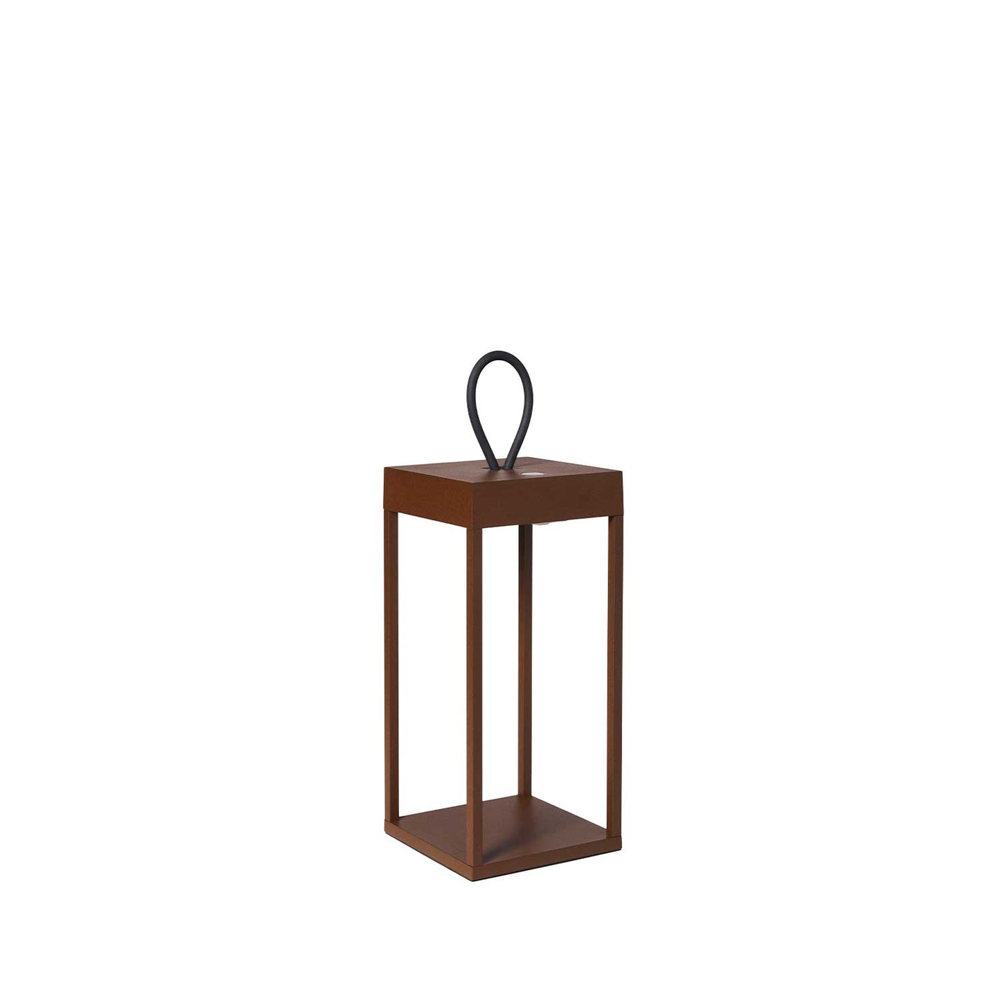 LED LAMPI / LJÓSKER - corten stál hæð 30 cm