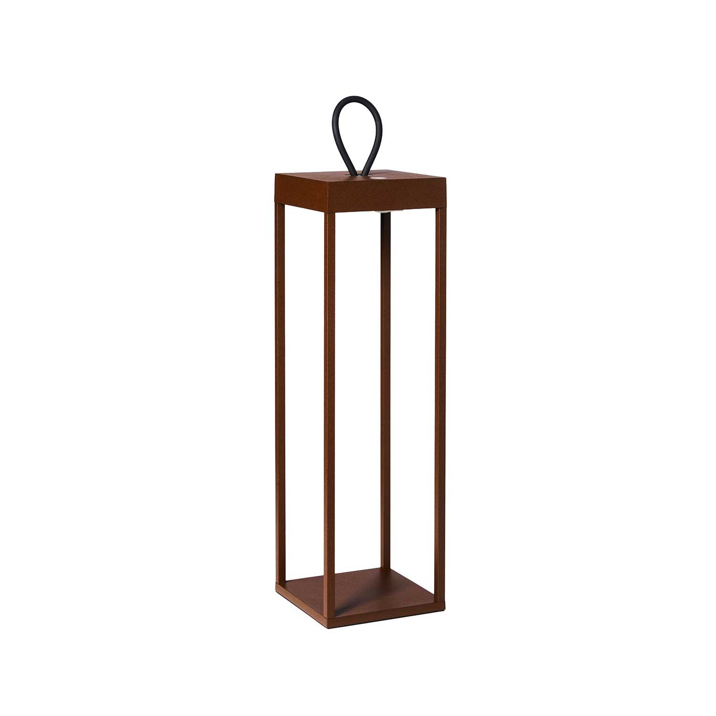 LED LAMPI / LJÓSKER - corten stál hæð 50 cm