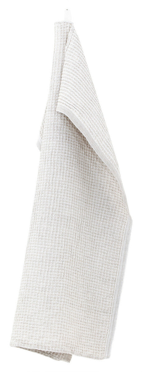 MAIJA - Viskustykki og borðtuska white linen
