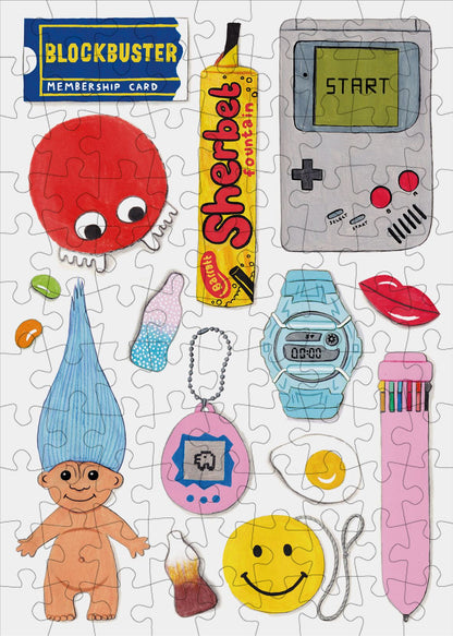 Púsl - In the 90s mini puzzle