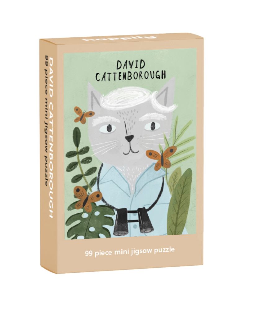 Púsl - David Cattenborough mini puzzle