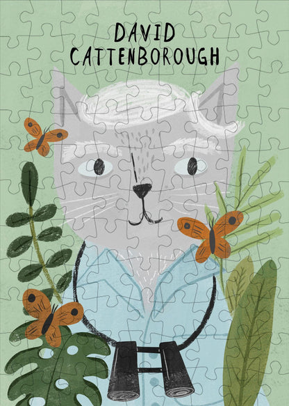 Púsl - David Cattenborough mini puzzle