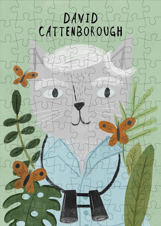 Púsl - David Cattenborough mini puzzle