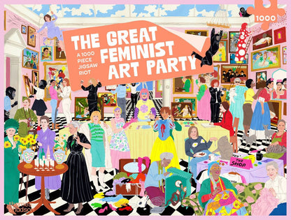 Púsl 1000 stk Great feminist art party