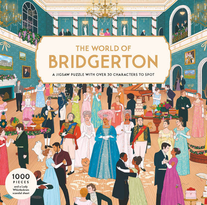 Púsl 1000 stk World of Bridgerton