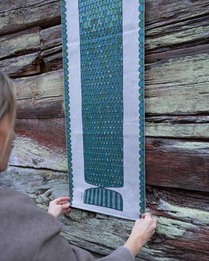 FISKBEN - löber 120 x 35cm