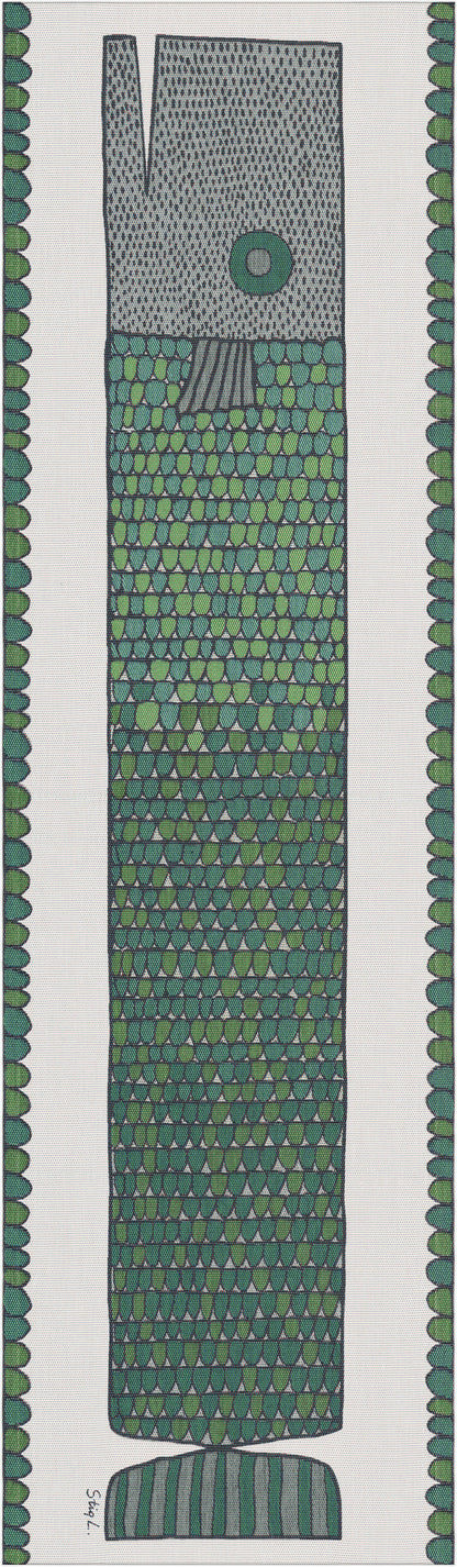 FISKBEN - löber 120 x 35cm