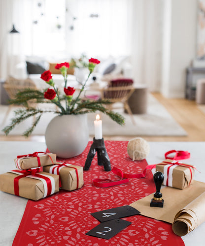 JULHJÄRTAN - Löber 140 x 35 cm