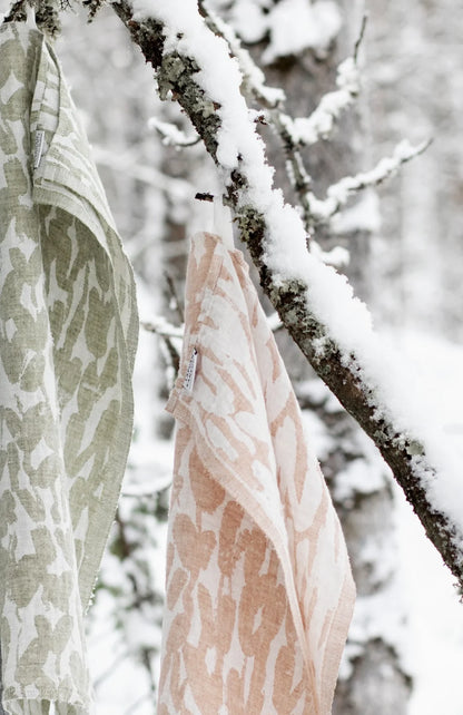 JÄKÄLÄ Hör lítið handklæði - white-linen