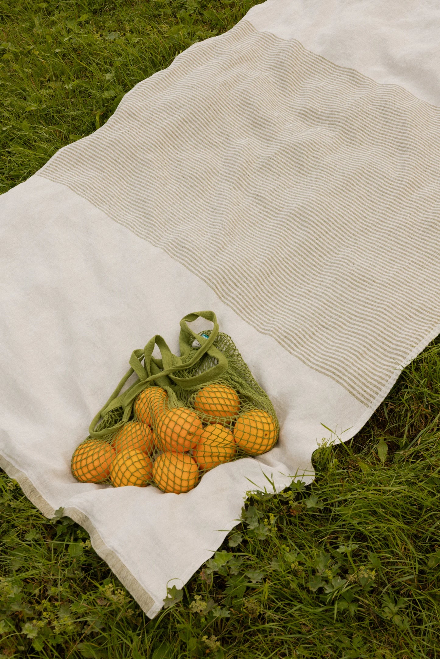KAISLA - Dúkur/teppi linen-white