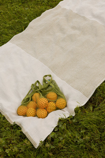 KAISLA - Dúkur/teppi linen-white