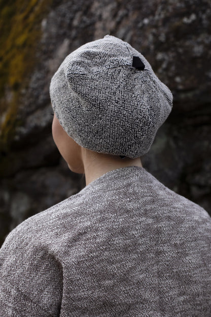 SAUNA HÚFA - KIVI black-linen