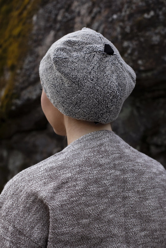 SAUNA HÚFA - KIVI black-linen