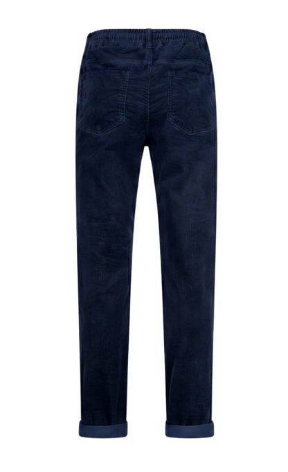 Flauels buxur - Tessy cord navy