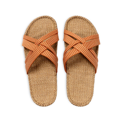 SHANGIES woman#1 - Orange Stripes