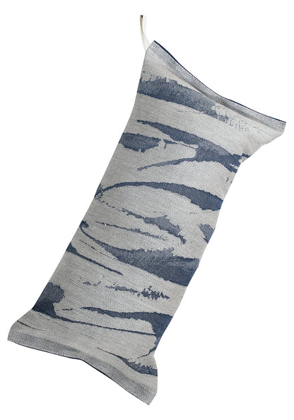 SAUNA Púði / Dúkur - AALLOKKO linen-blue
