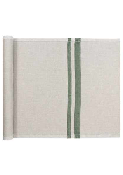 SAUNA Púði / Dúkur - LAUANTAI linen-green