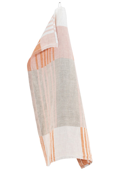 TOFFIE Viskastykki - Rose rust linen
