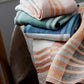 TOFFIE Viskastykki - Rust linen brown
