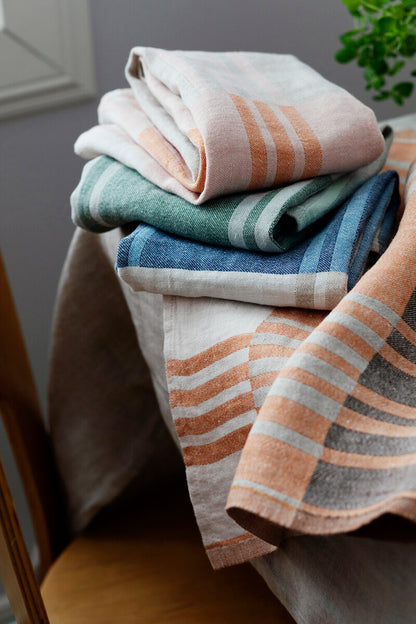TOFFIE Viskastykki - Linen mint green