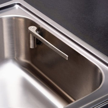 Borðtusku haldari í vask - stál